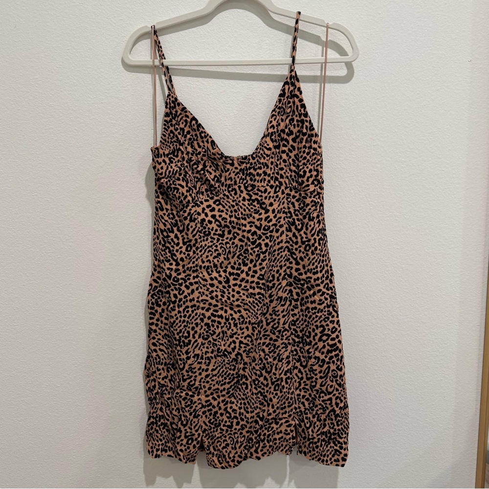 Gianni Bini Leopard Print Mini Dress